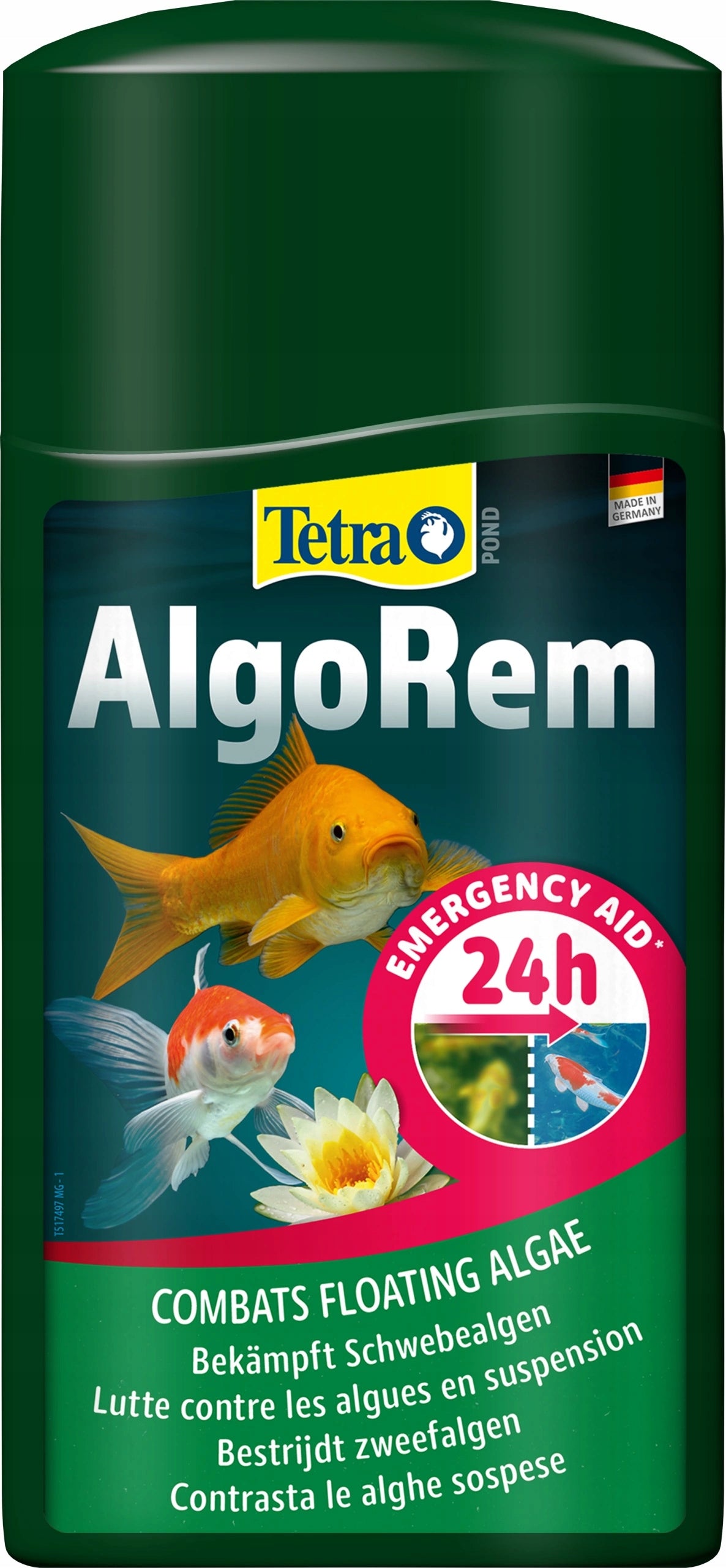 TETRA Pond AlgoRem 250ml Preparation for pond water removes plankton algae