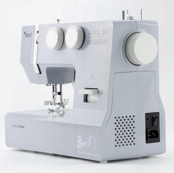 TEXI BRO home sewing machine with powerful AC Servo motor 24 stitches Hook swing