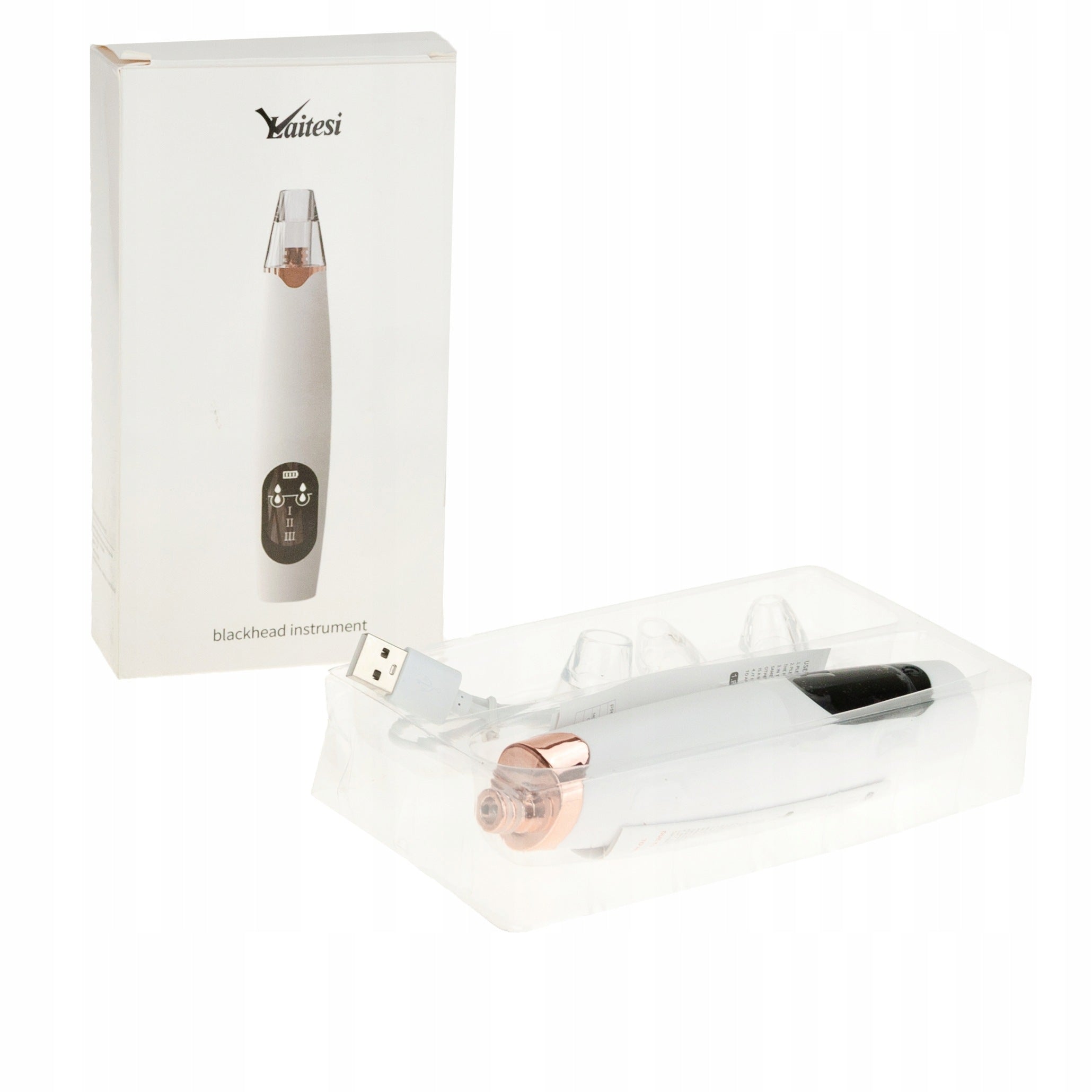 TG56340 BLACKHEAD VACUUM CLEANER MICRODERMABRASION Brand TG