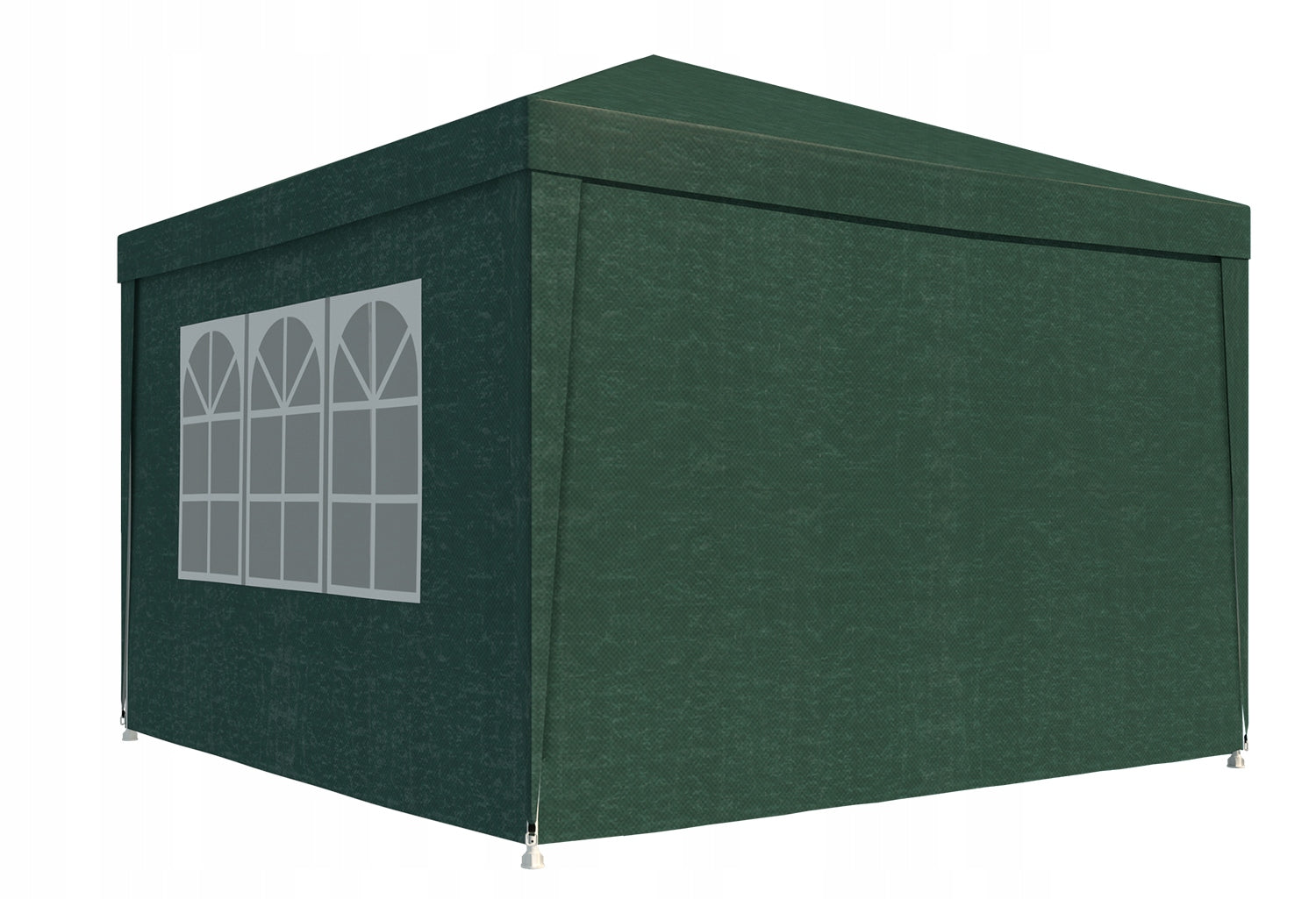 TG77595-1 GARDEN PAVILION TENT 4 WALLS GAZEBO FOR GARDEN PARTY HAND Length 3 m