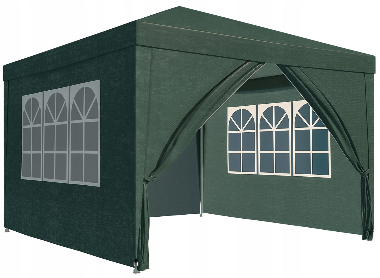 TG77595-1 GARDEN PAVILION TENT 4 WALLS GAZEBO FOR GARDEN PARTY HAND Manufacturer Martom