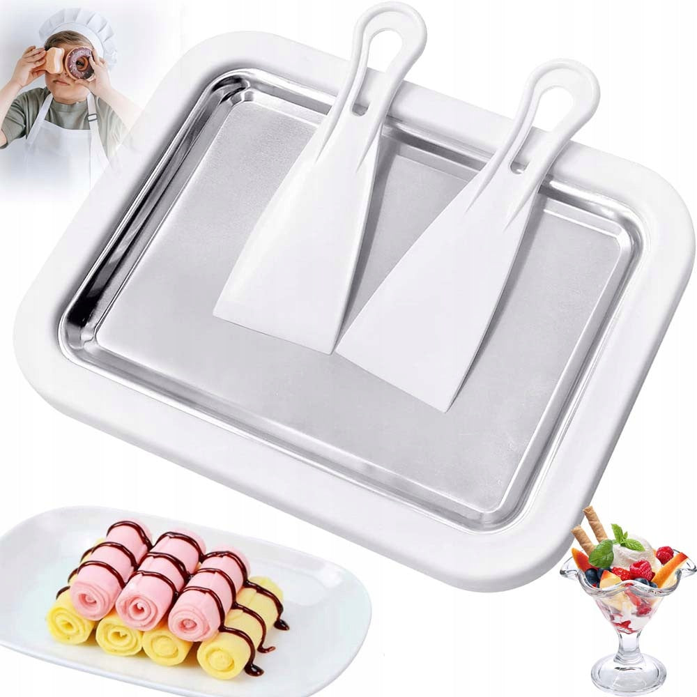 THAI ICE CREAM MACHINE ICE CREAM MAKER WHITE
