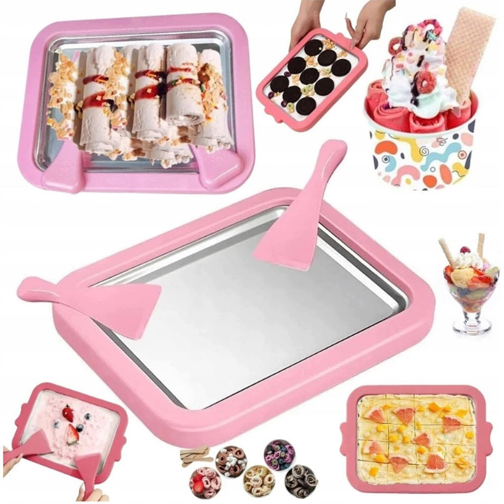 THAI ICE CREAM MAKER MACHINE SET THAI ICE CREAM MAKER