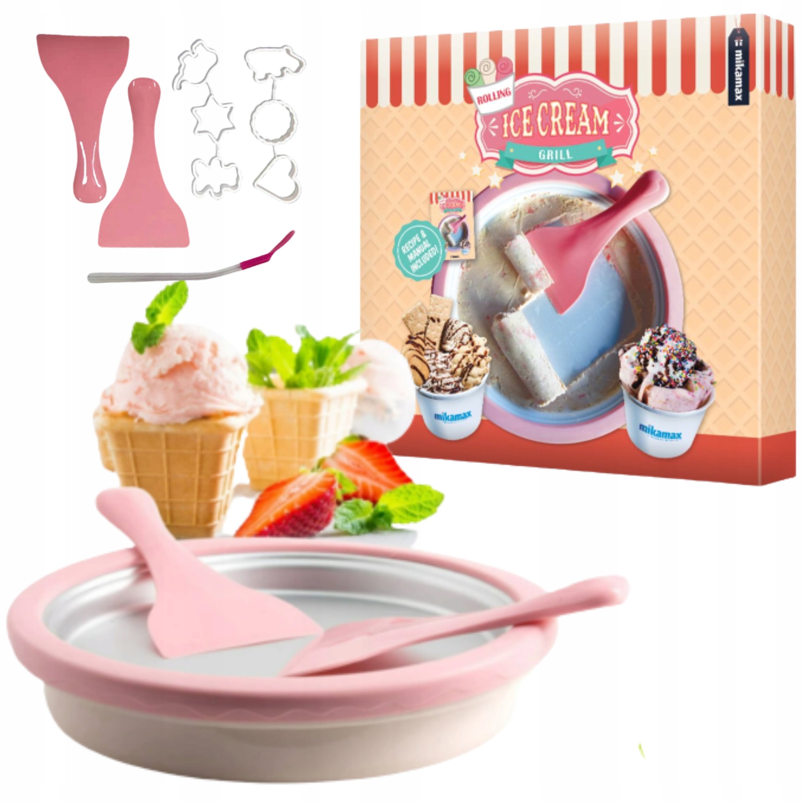 THAI ICE CREAM MAKING KIT HOMEMADE ICE CREAM