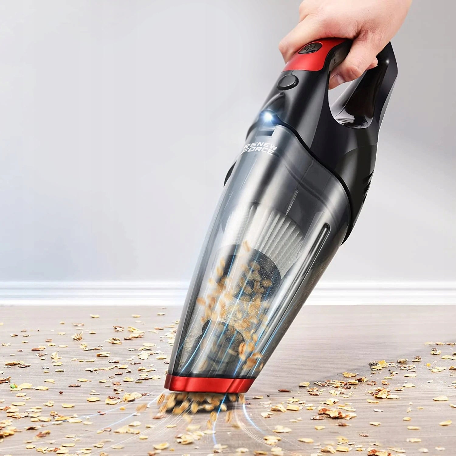 THE MOST POWERFUL CORDLESS CYCLONE VACUUM CLEANER FOR BAGLESS CAR HEPA Model JCV-8059