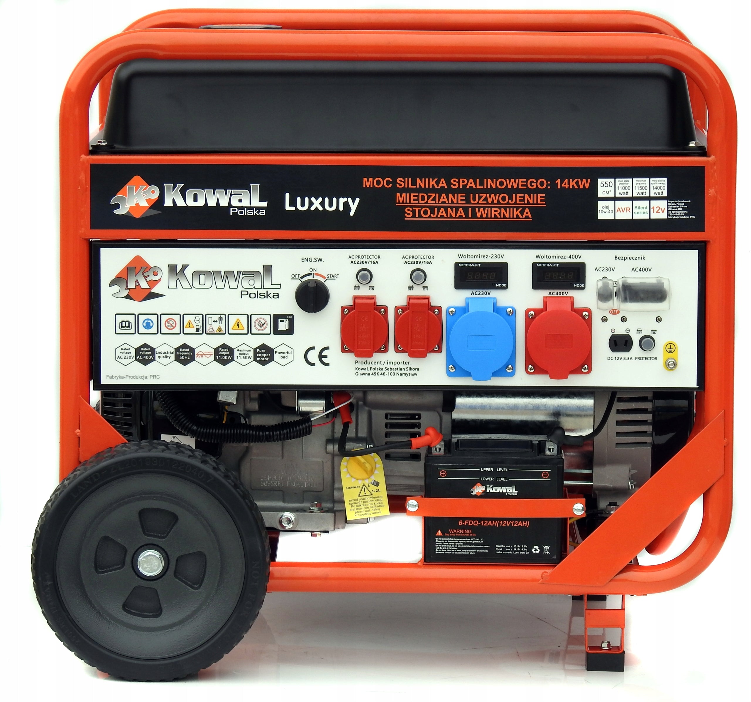 THE MOST POWERFUL GENERATOR SET blacksmith ELSTART COPPER STATOR+ROTOR AVR+ Manufacturer code KowaL A19 PRO