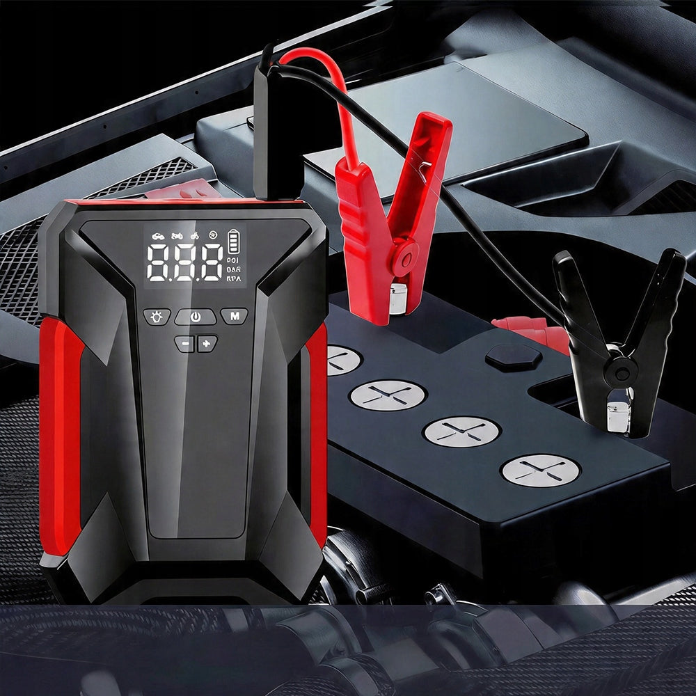 THE MOST POWERFUL JUMP STARTER BOOSTER 1600A WITH 150PSI COMPRESSOR Manufacturer code sxdgbdrfh