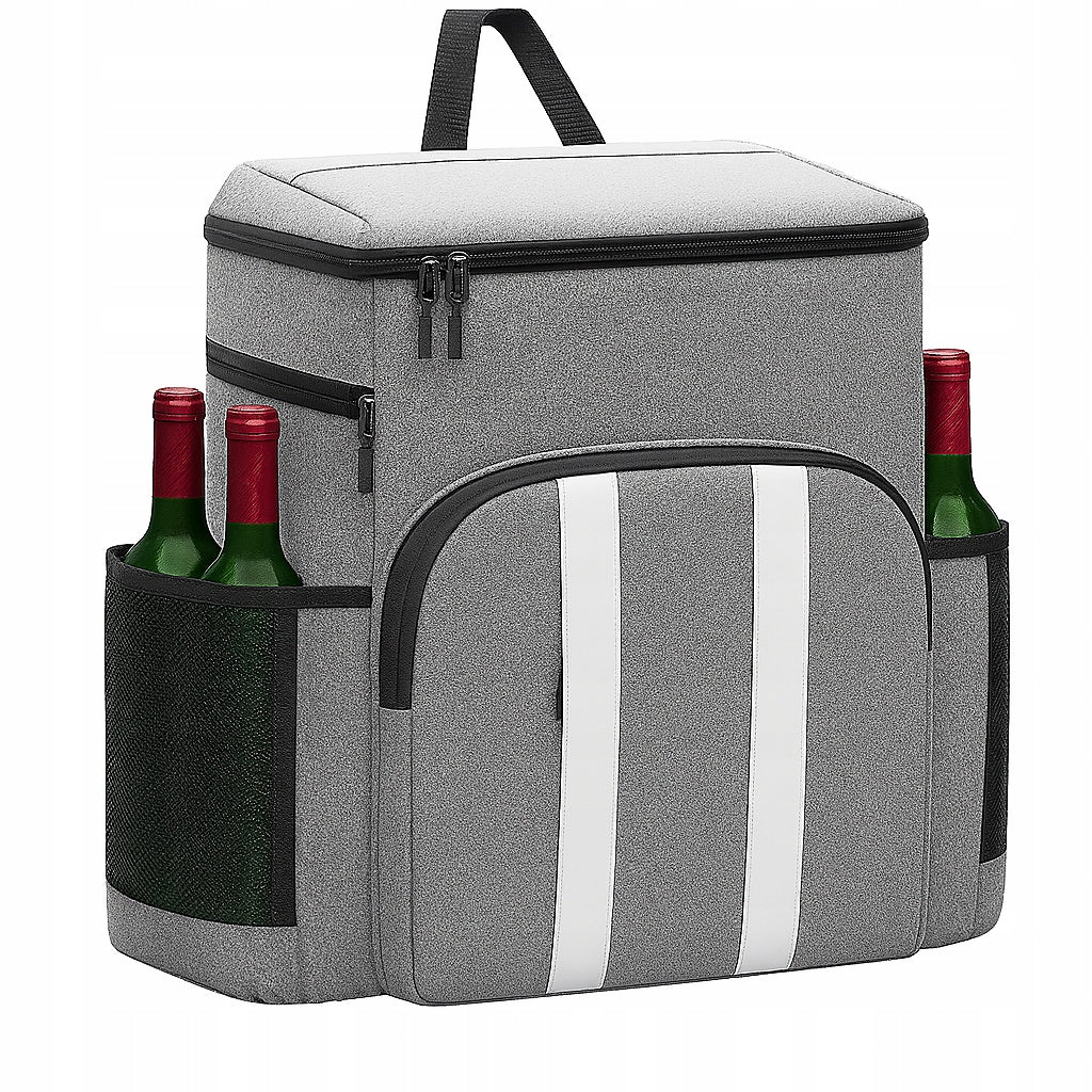 THERMAL BACKPACK PICNIC HIKING INSULATION BAG FOR BEACH PICNIC