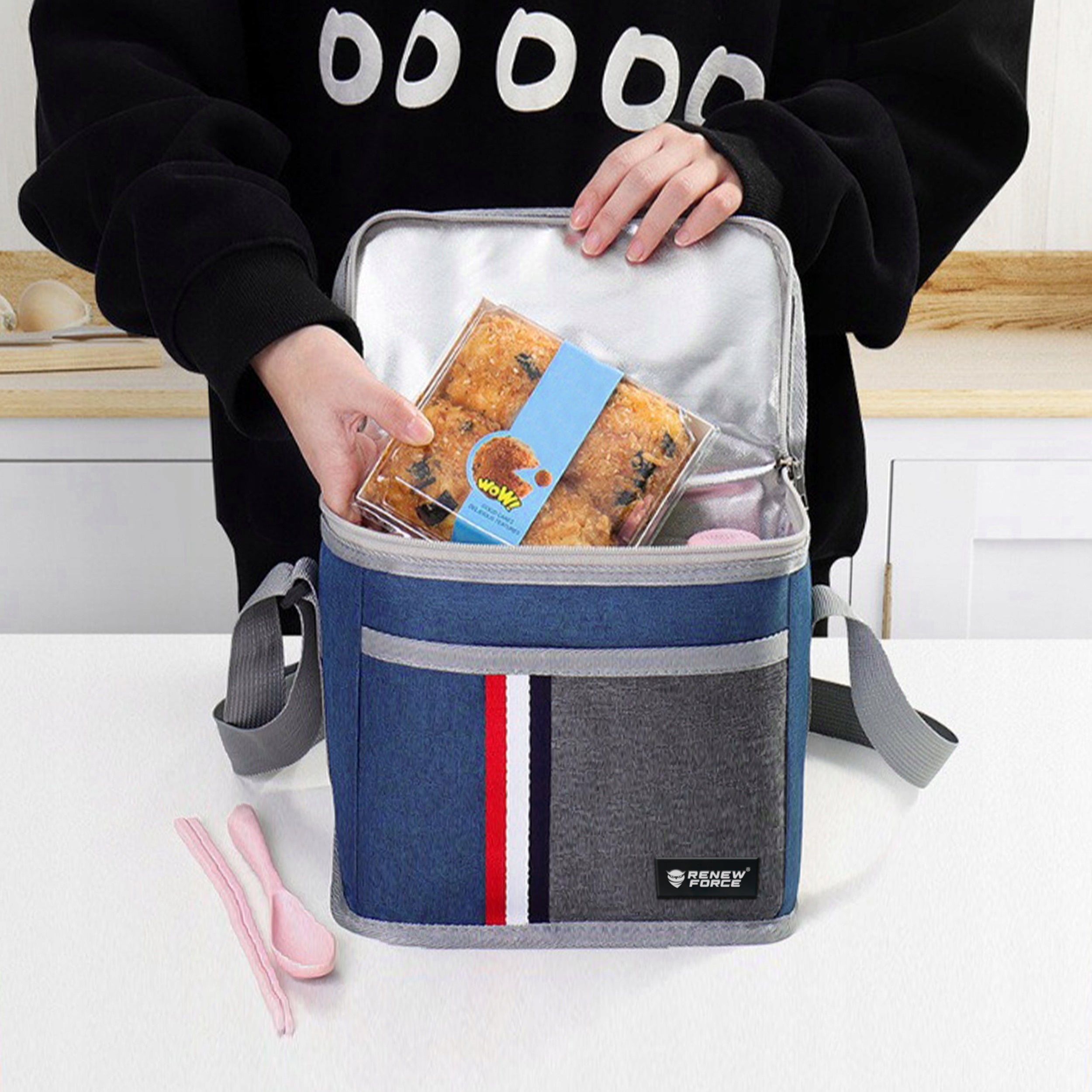 THERMAL BAG Beach PICNIC Travel Tourist XXL+ 2x CARTRIDGE FREEBIE Manufacturer code DO MROŻONEK LODÓW NA ZIMNE NAPOJE IZOLACJA 1
