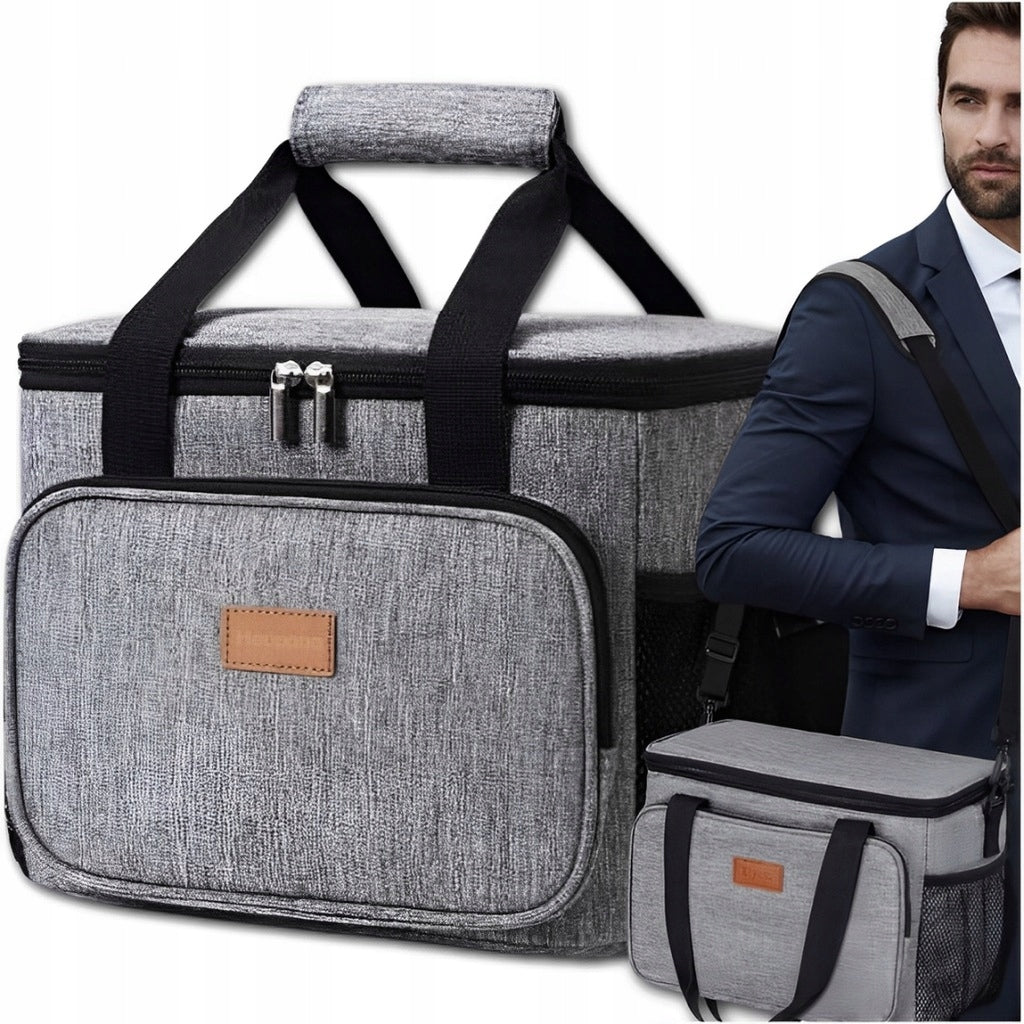 THERMAL BAG FOR BEACH TOURIST CAMPING THERMAL INSULATION Manufacturer code Torba termiczna 18L termoizolacyjna