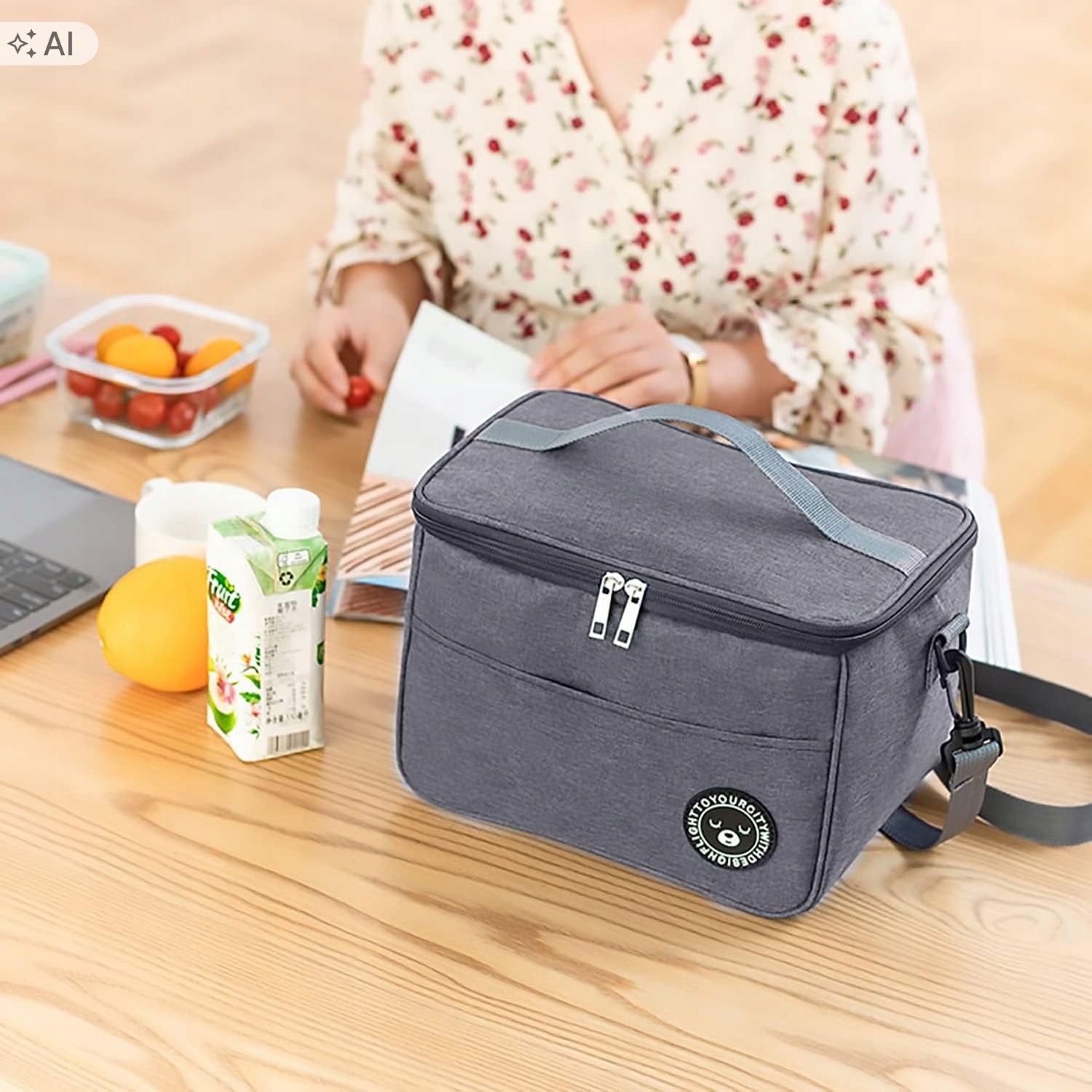 THERMAL BAG FOR LUNCH FOOD BREAKFAST BEACH TOURIST LARGE PICNIC Packaging status original