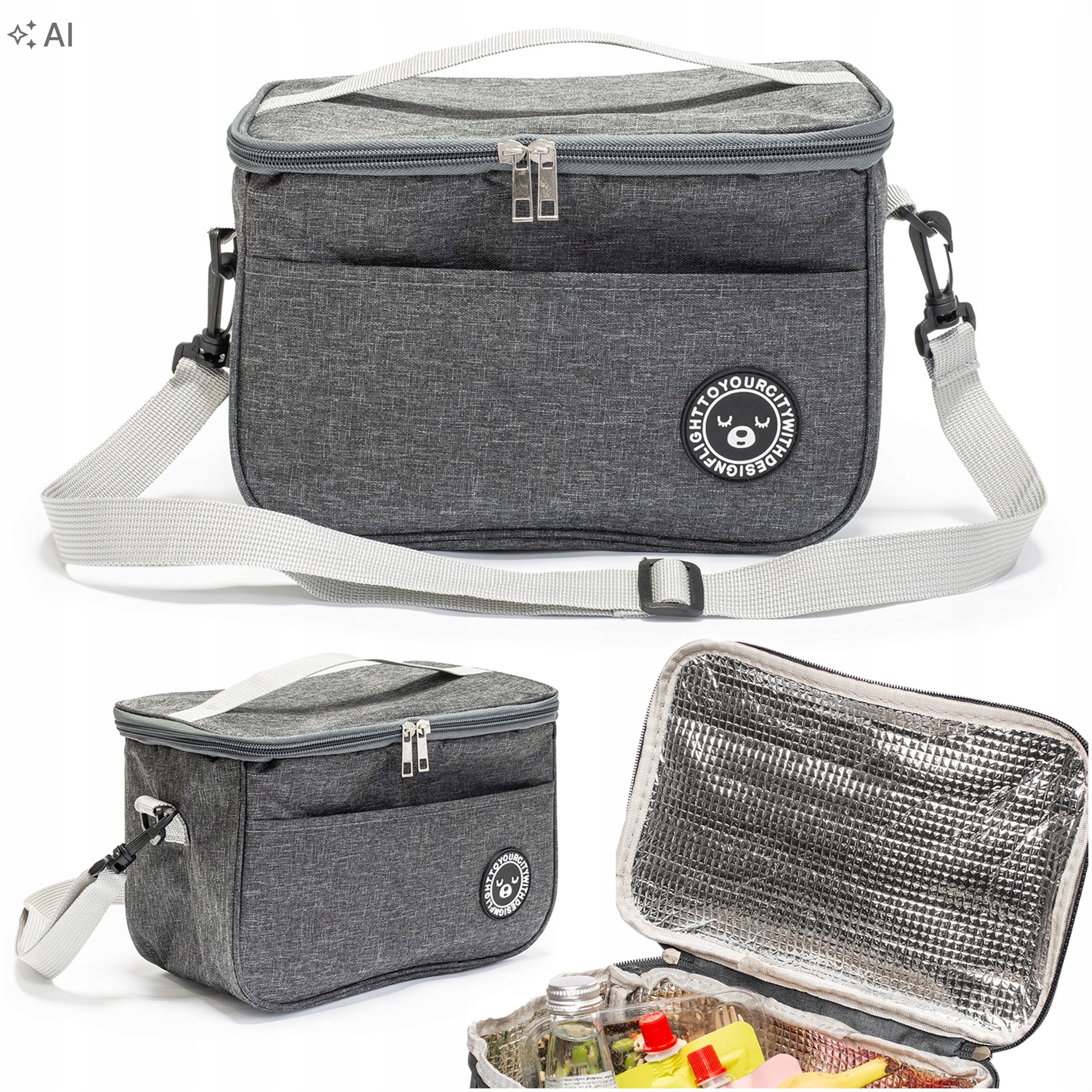 THERMAL BAG FOR LUNCH FOOD BREAKFAST BEACH TOURIST LARGE PICNIC