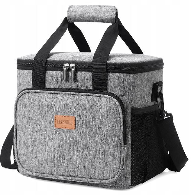 THERMAL BAG PROMIS TL28 BEACH PICNIC Tourist Refrigerator Large 28L Color gray