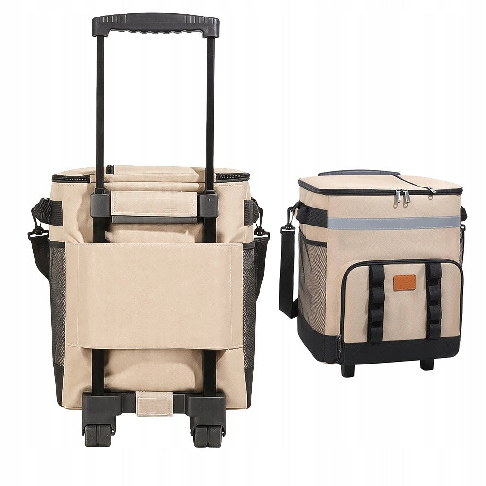 THERMAL BAG REFRIGERATOR PORTABLE COOLING BAG WITH GARDEN CAMPING CART Brand no brand