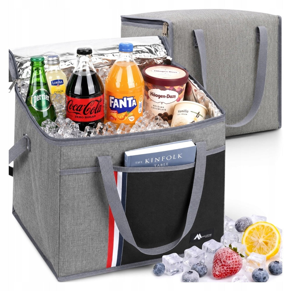 THERMAL BAG TOURIST THERMAL INSULATION BEACH PICNIC POCKET 40L