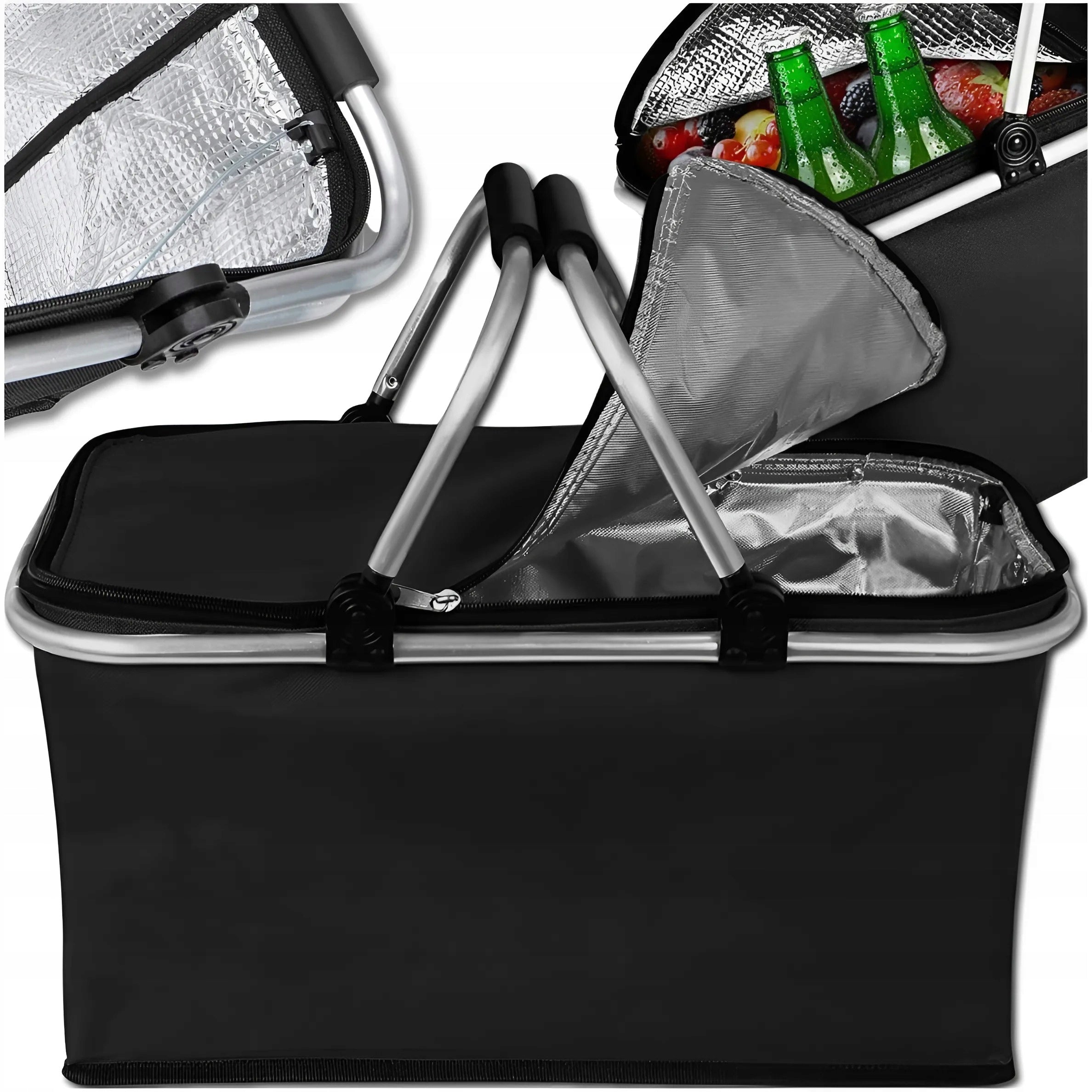 THERMAL HIKING PICNIC BASKET FOLDING FOR FOOD FOR CAMPING TRIP Manufacturer code KOSZ PIKNIKOWY TERMICZNY SKŁADANY MEMFLOW