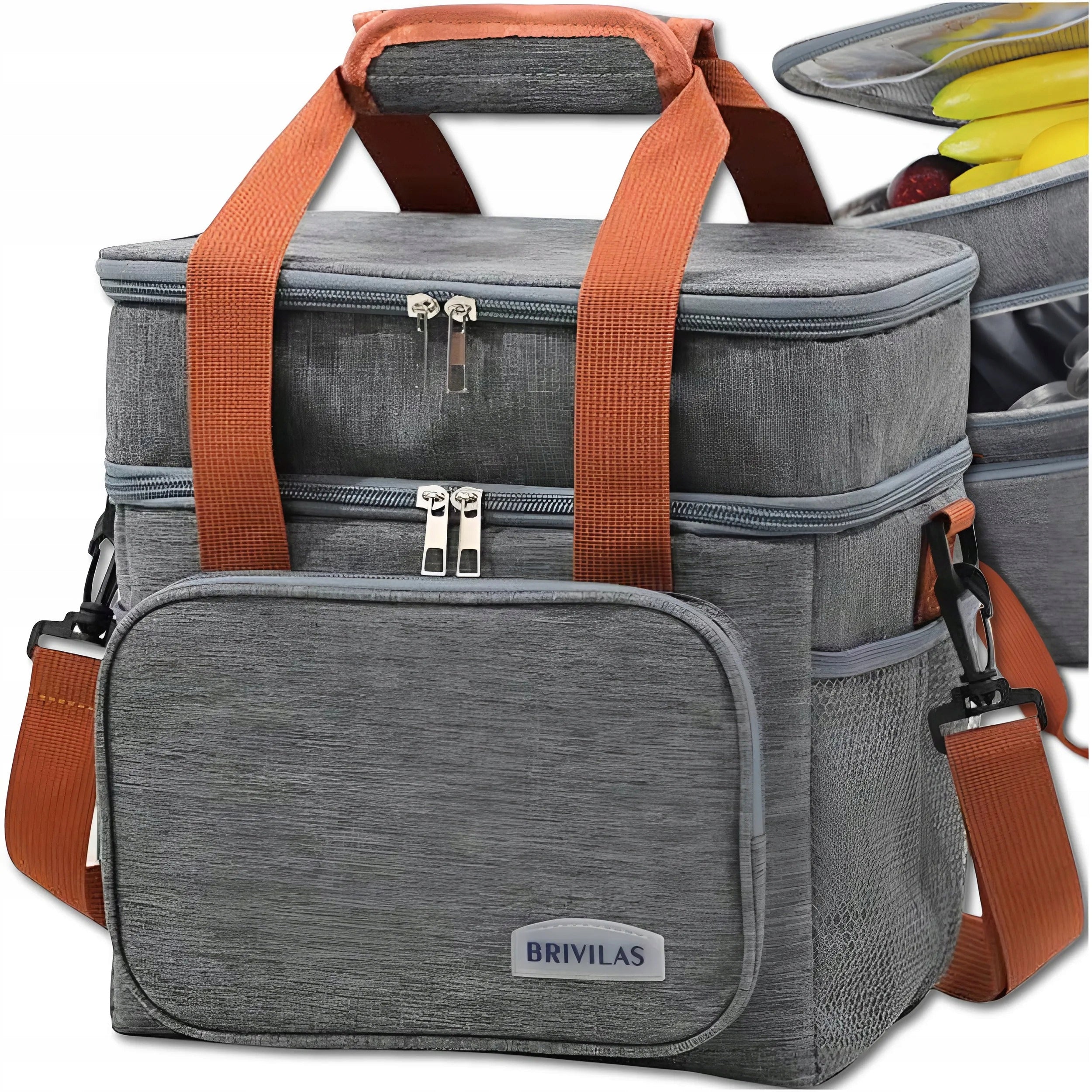 THERMAL INSULATION BAG FOR BEACH TRAVEL FRIDGE