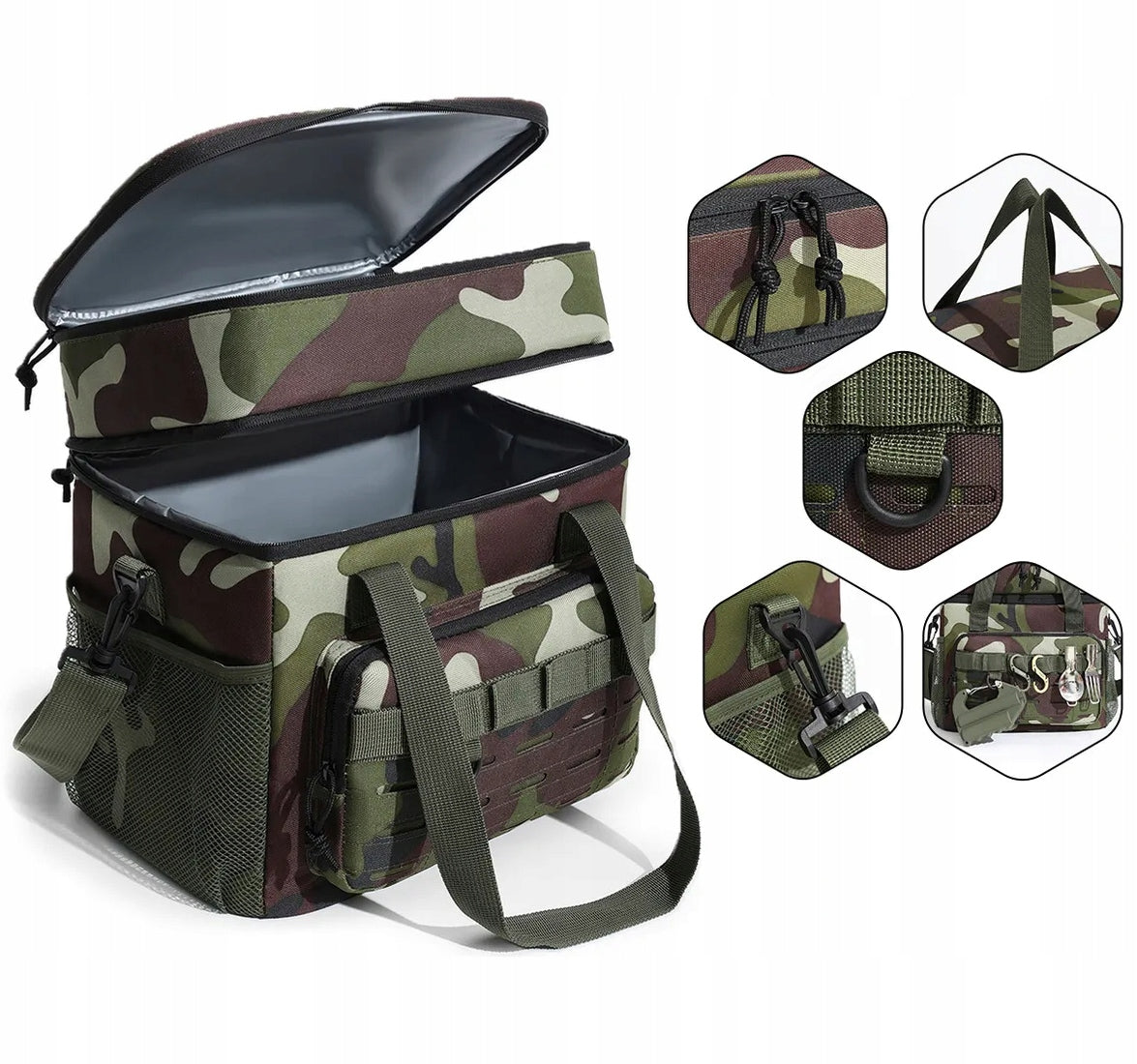 THERMAL INSULATION BAG FOR FISH TRAVEL PICNIC Packaging status original