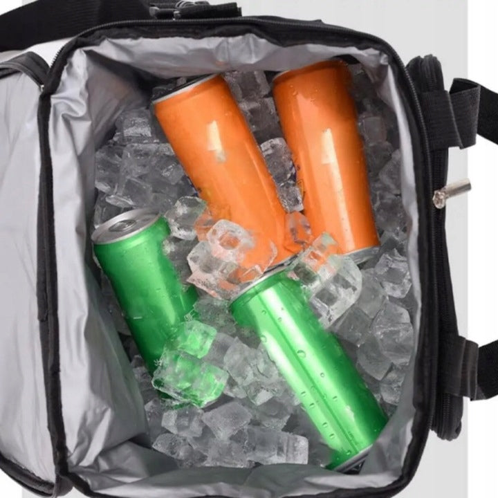 THERMAL INSULATION BAG TRAVEL REFRIGERATOR + 2x CARTRIDGES Brand Ecarla