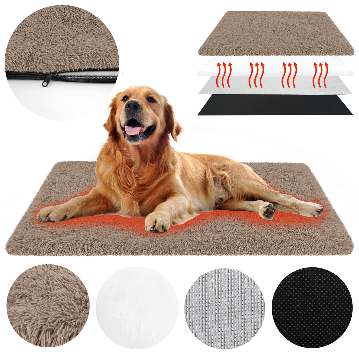THERMAL INSULATION MAT FOR BIG DOG 100x70cm HEATING BED XL