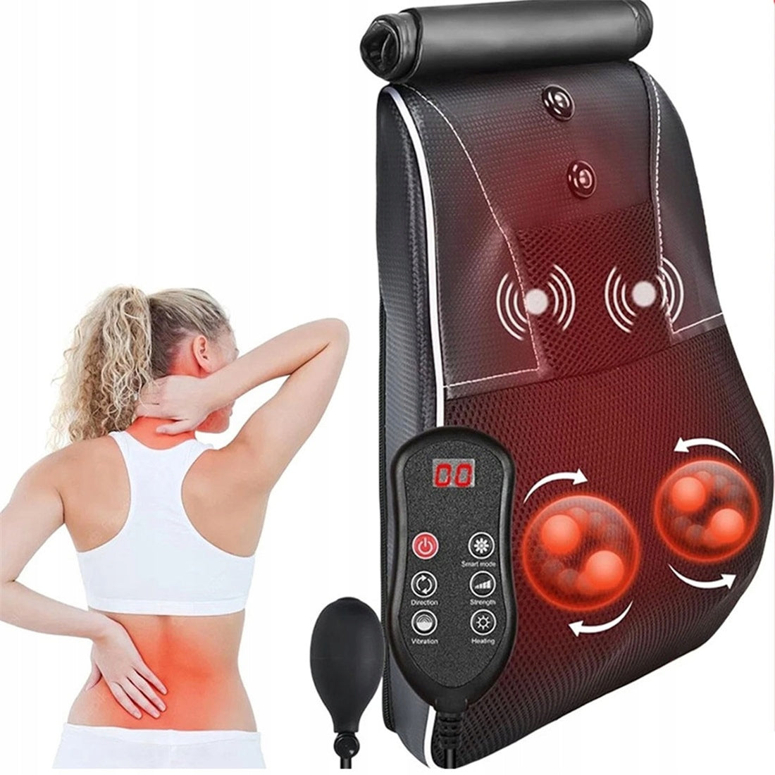 THERMAL MASSAGER WITH REMOTE CONTROL FOR FULL BODY IN BLACK Packaging status original