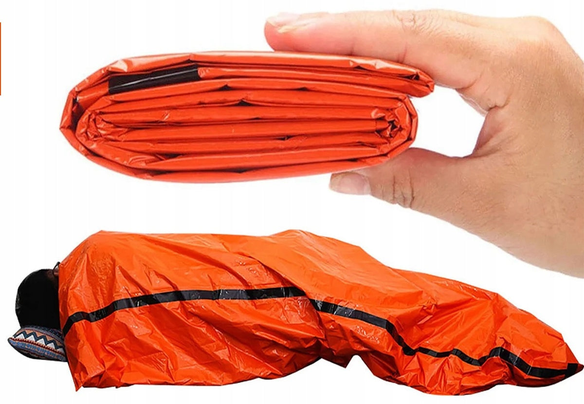 THERMAL RESCUE SLEEPING BAG XL EMERGENCY BLANKET WATERPROOF SURVIVAL EAN (GTIN) 5903794426368