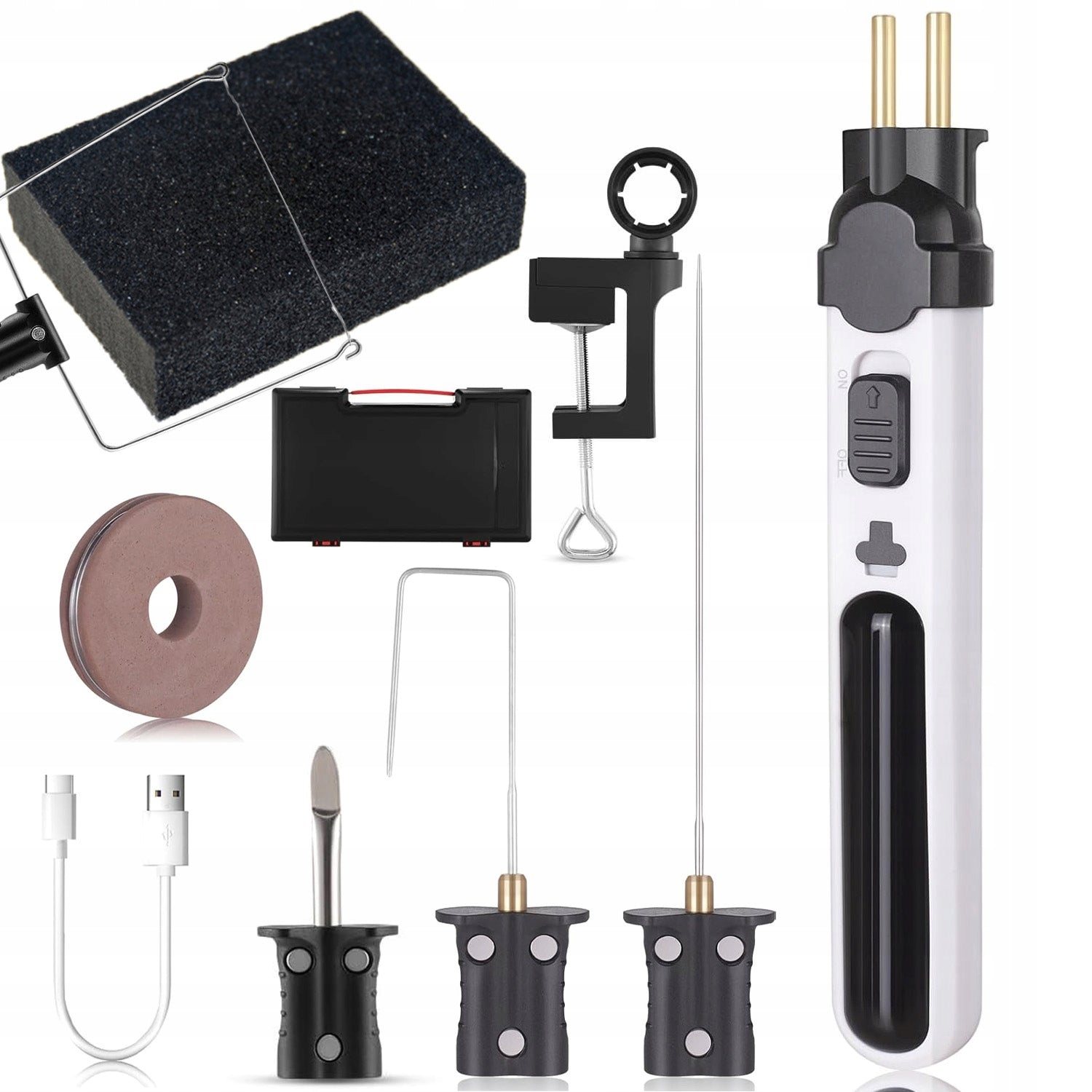 THERMAL STYROFOAM CUTTER 550C WITH BATTERY AND LED