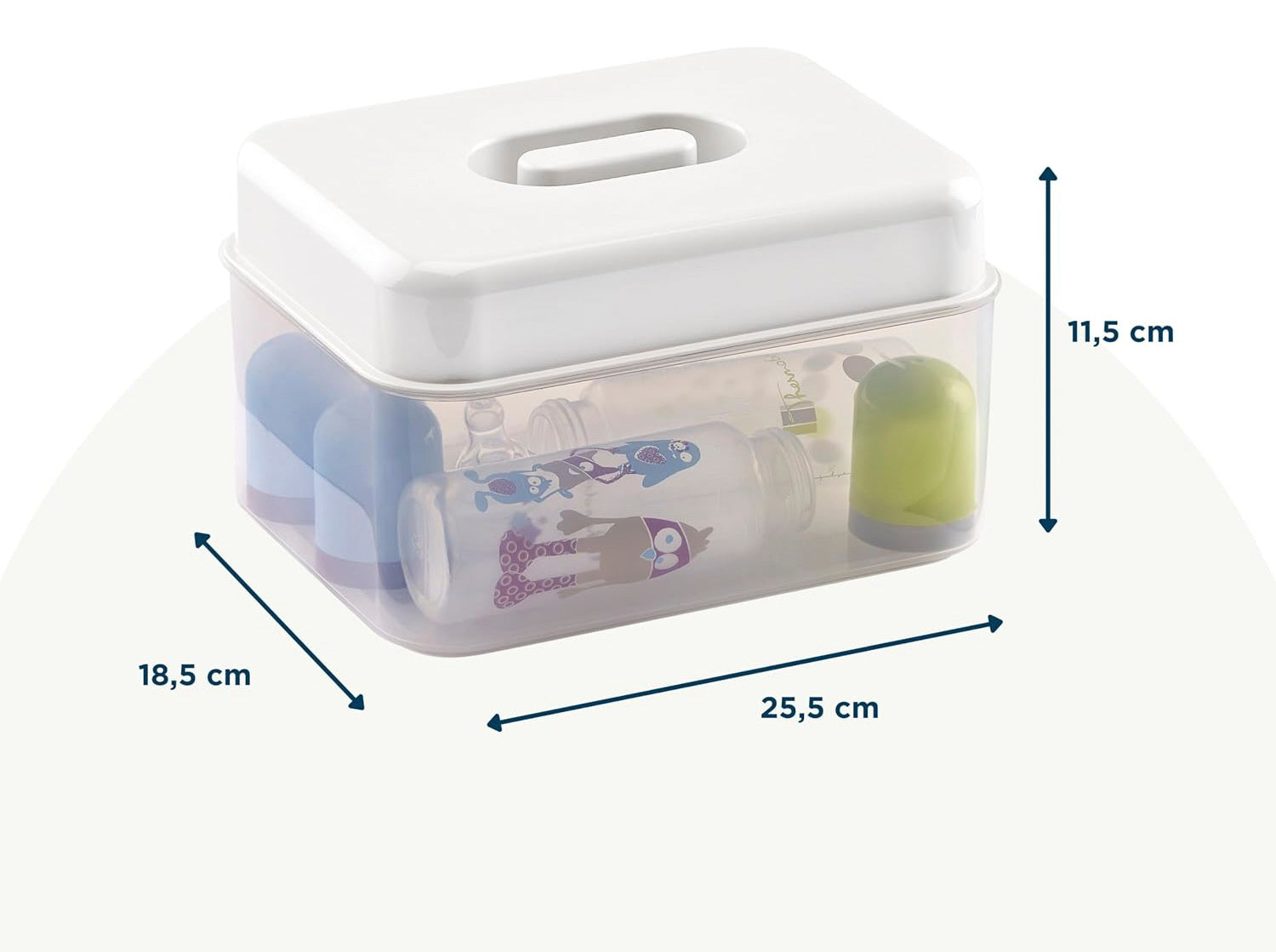 THERMOBABY Microwave Sterilizer for Bottles and Accessories Manufacturer code 2190900