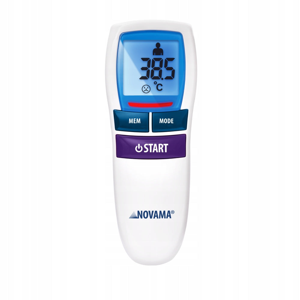 THERMOMETER NON-CONTACT MEDICAL ELECTRONIC NOVAMA FREE NIGHT MODE FAST Medical device yes