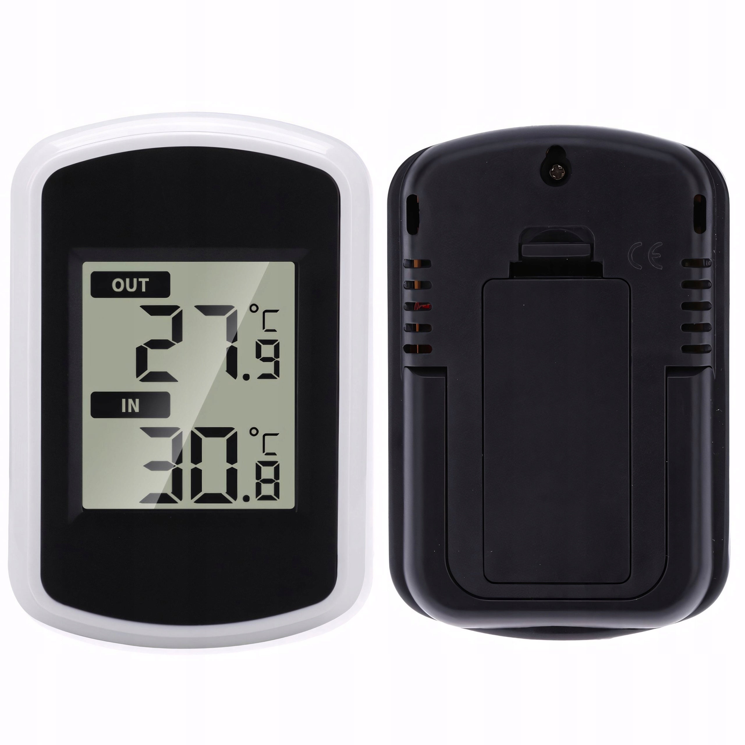 THERMOMETER WEATHER STATION OUTDOOR HYGROMETER INTERNAL SENSOR Manufacturer code BEZPRZEWODOWY TERMOMETR  E707