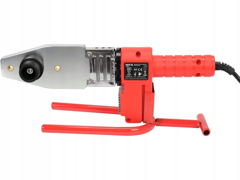 THERMOPLASTIC PIPE WELDING MACHINE 800W 4 STONES DISPLAY SUITCASE Maximum power 800 W