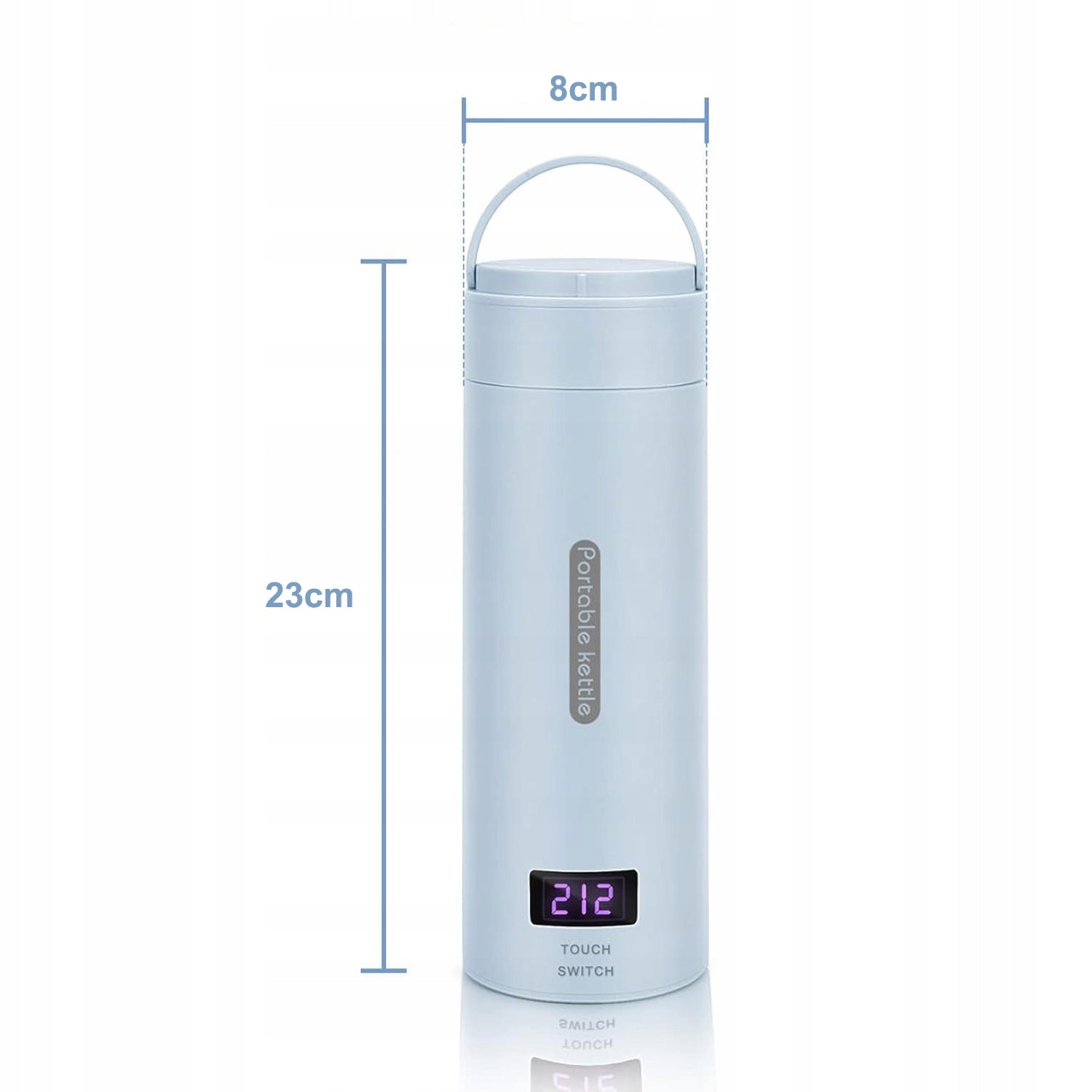 THERMOS ELECTRIC MINI KETTLE CUP 300W 380ML-500ML Packaging status original