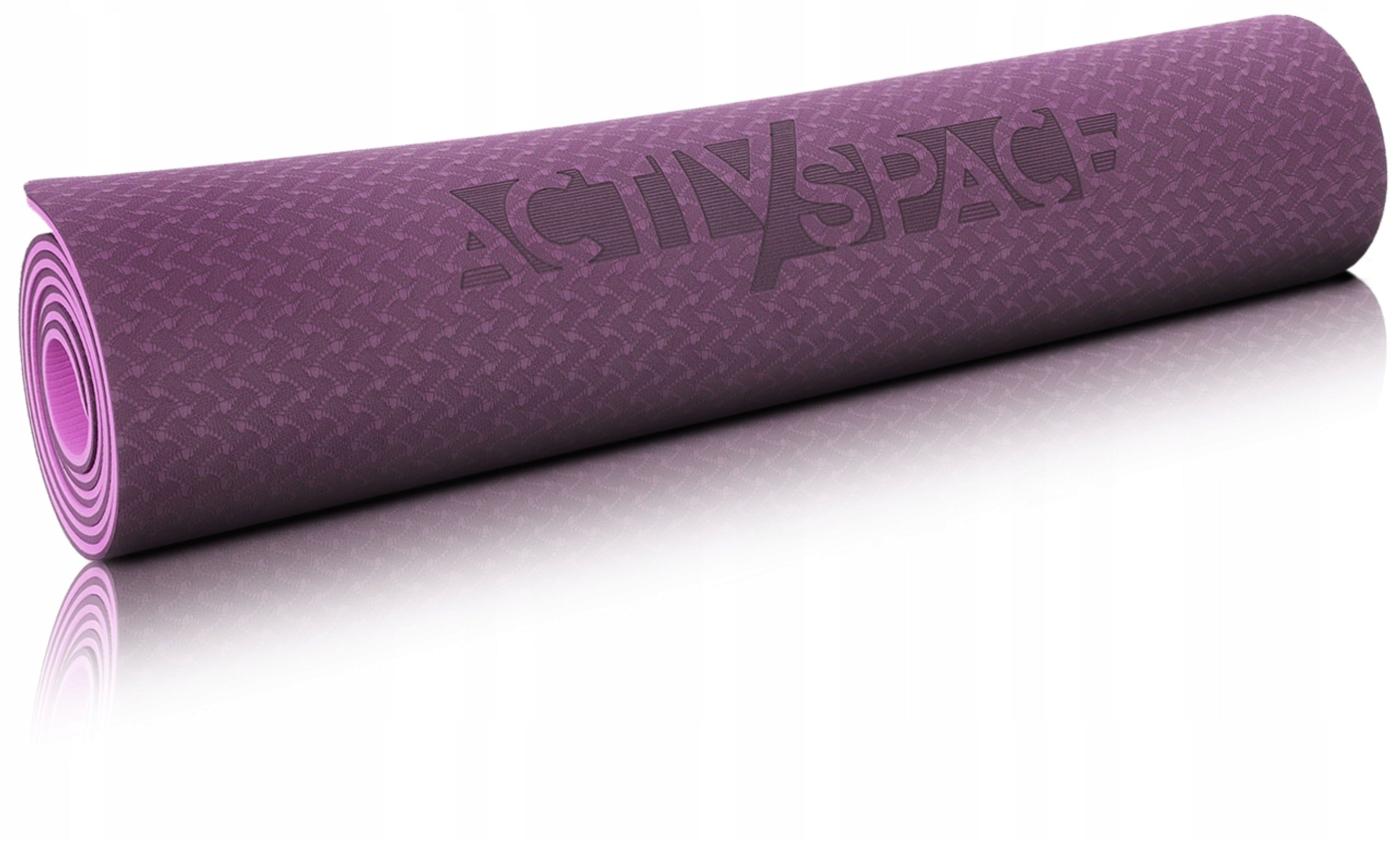 THICK ANTI-SLIP MAT SOFT MAT FOR FITNESS YOGA EXERCISES + HANDLE EAN (GTIN) 5904183600246