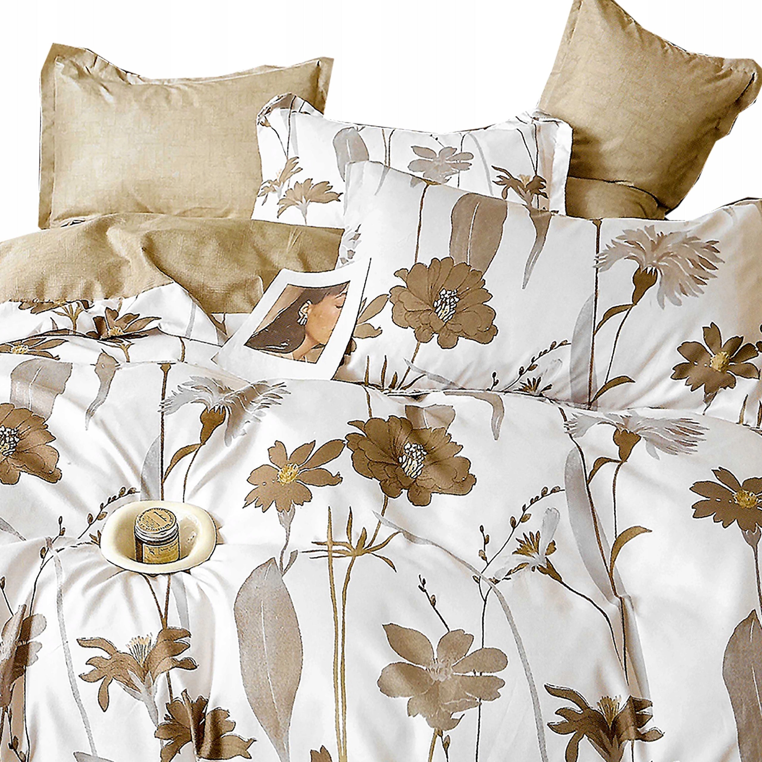 THICK DOUBLE-SIDED BEDDING 200x220 COTTON FLANNEL WARM WINTER SPRING