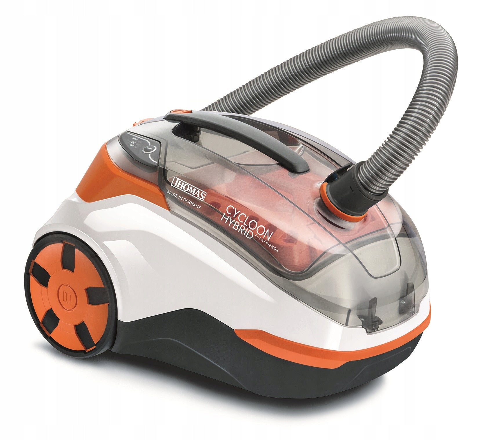 THOMAS Cycloon Hybrid Pet & Friends Vacuum Cleaner Features suction power adjustment