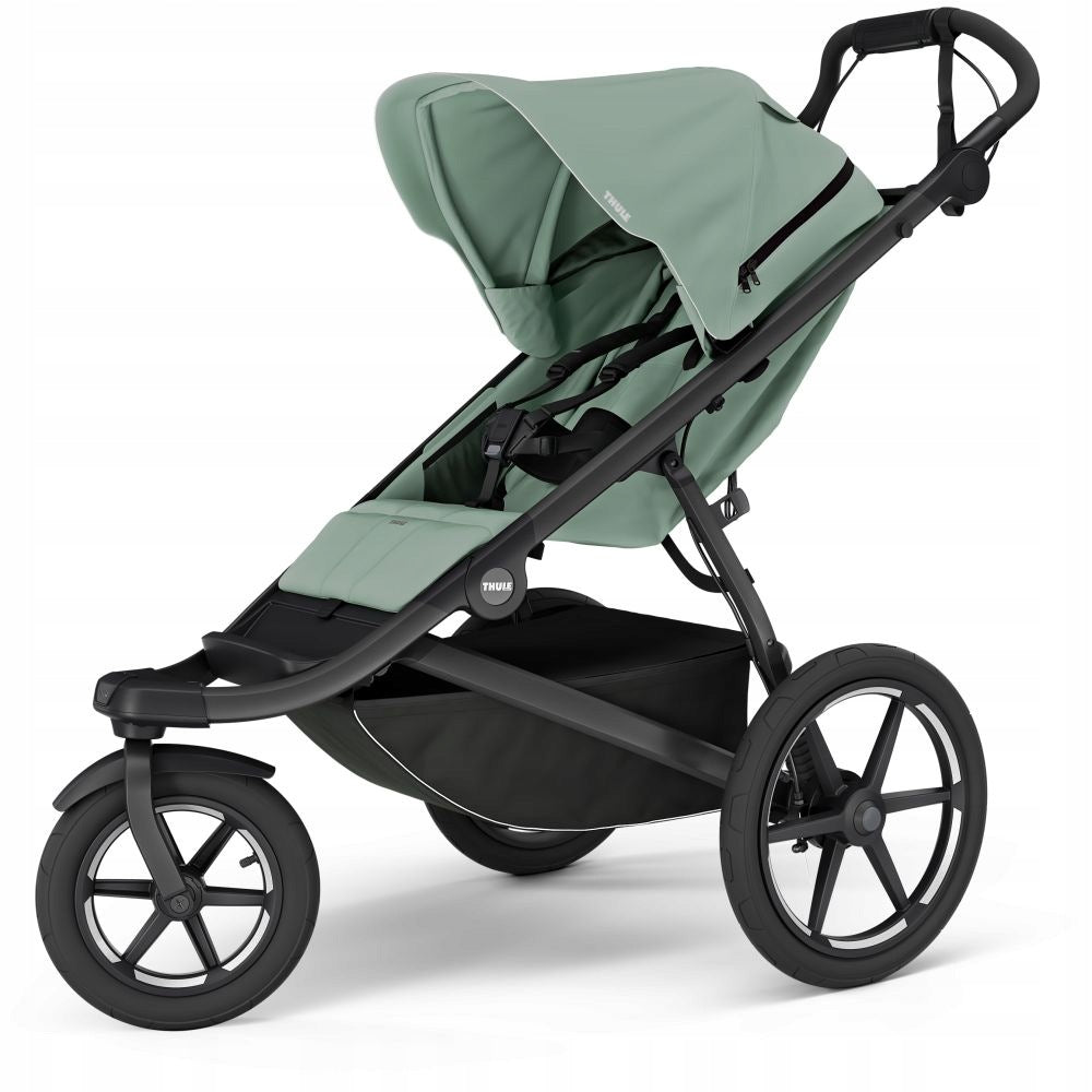 THULE URBAN GLIDE 3 MIST GREEN on BLACKMagnetic Buckle 2025