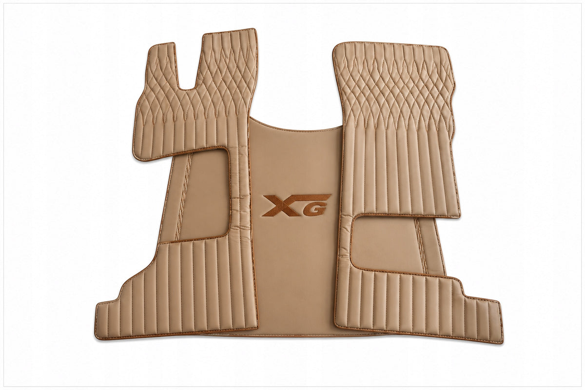 TIAGOO Eco-leather rug set for DAF XG- Right non-pneumatic armchair