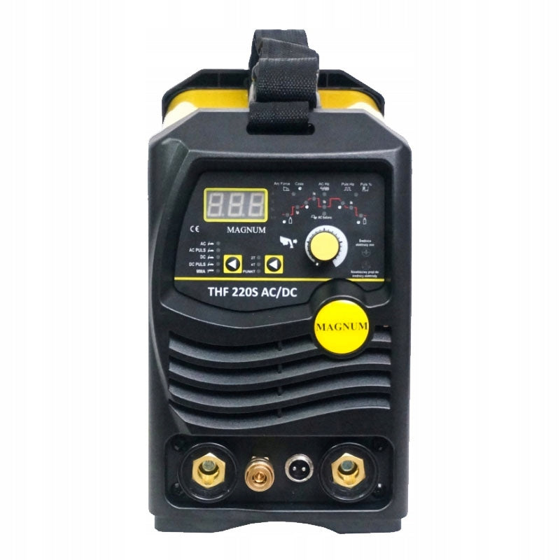 TIG AC/DC inverter welder Magnum THF 200 HF Pulse Aluminium 230V AC DC Brand Magnum