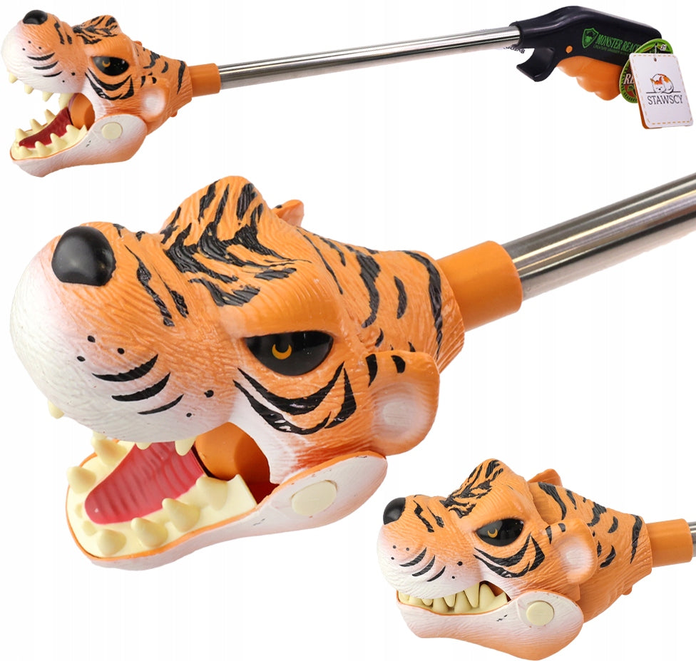 TIGER grabber paw grabber GRIPPER gun EDUCATIONAL TOY 42cm