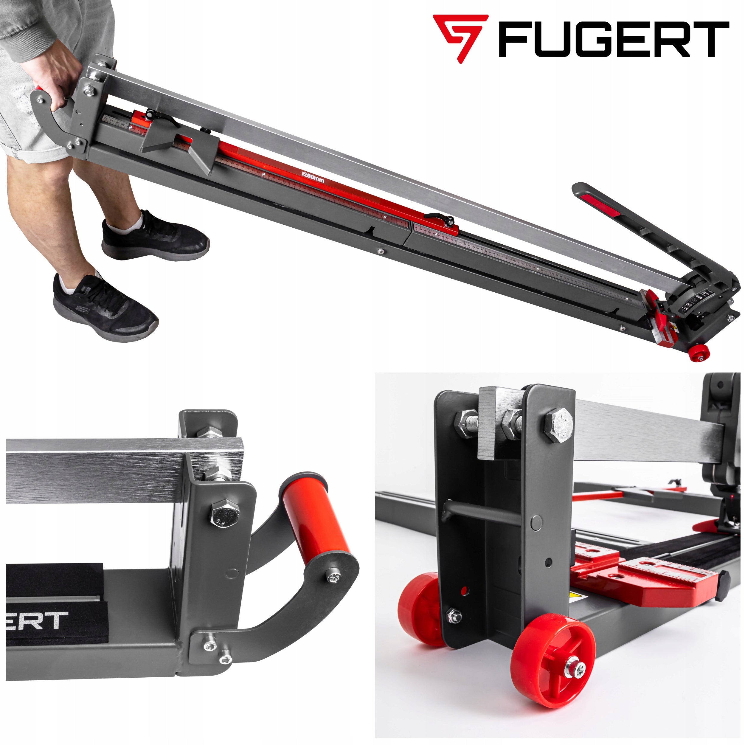 TILE CUTTER 120 CM LASER STONEWARE TILE CUTTING MACHINE Series Maszyna do cięcia płytek