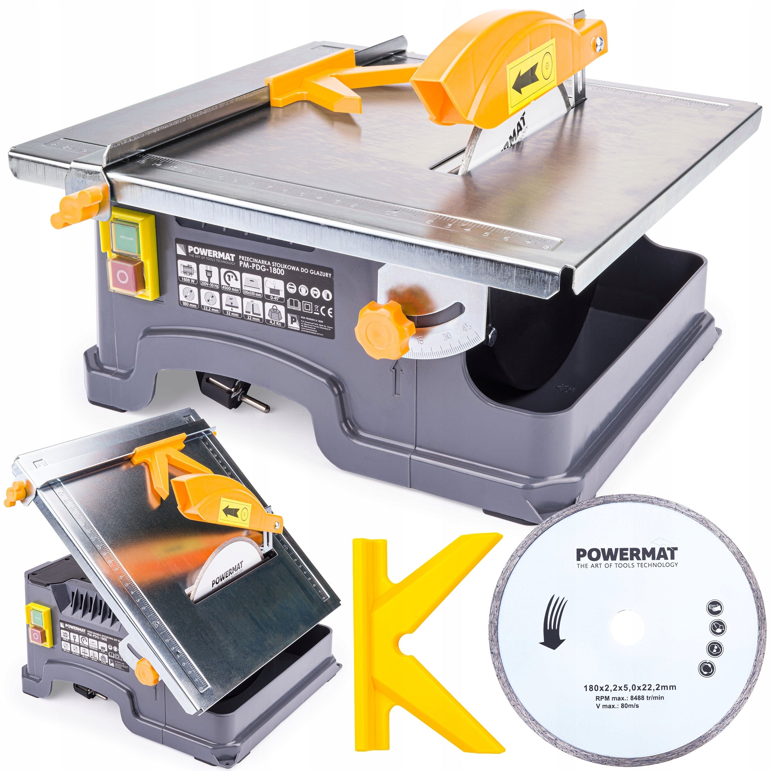 TILE CUTTER SAW 1800W TABLE