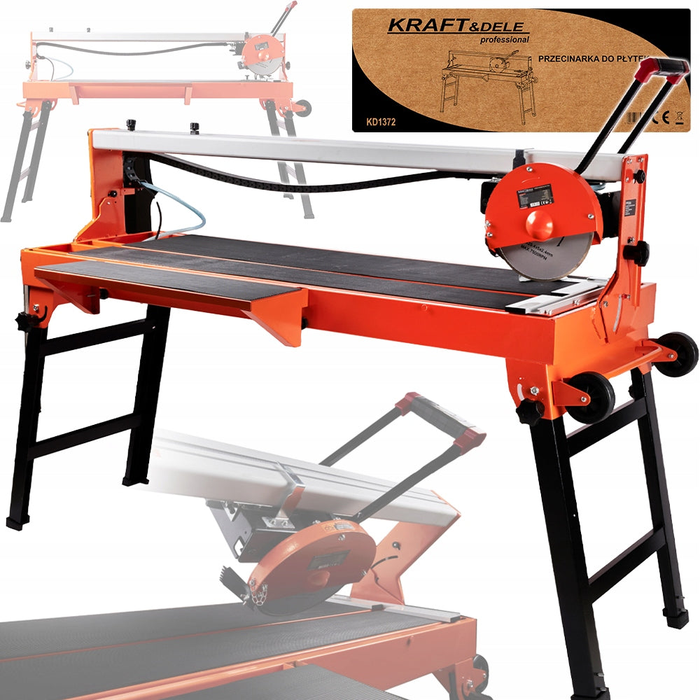 TILE GLAZE CUTTER SAW 1200mm 2200W WET DISC 230mm