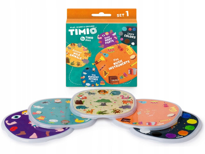 TIMIO Interactive Toy Disk Set 1 TMD-01E