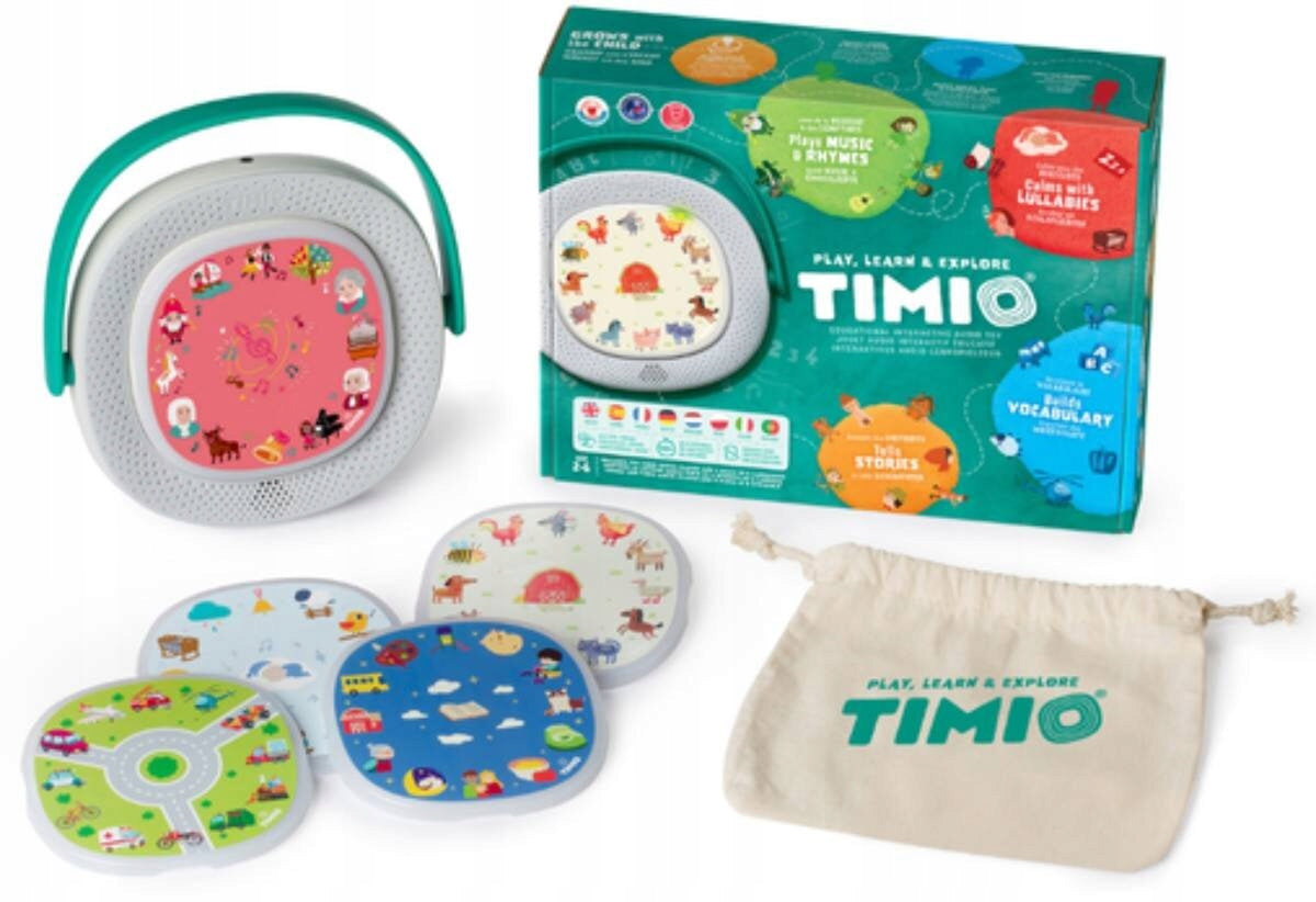 TIMIO Play Learn & Explore Interactive Toy Material plastic