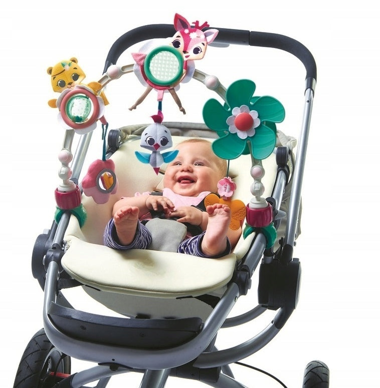 TINY LOVE BOW HEADBAND FOR CAR SEAT STROLLER LOUNGER World Little Princess Packaging status original