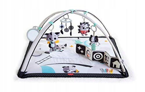 TINY LOVE Gymnastics Educational Mat with Headbands Magic Land Black and White EAN (GTIN) 7290108862300