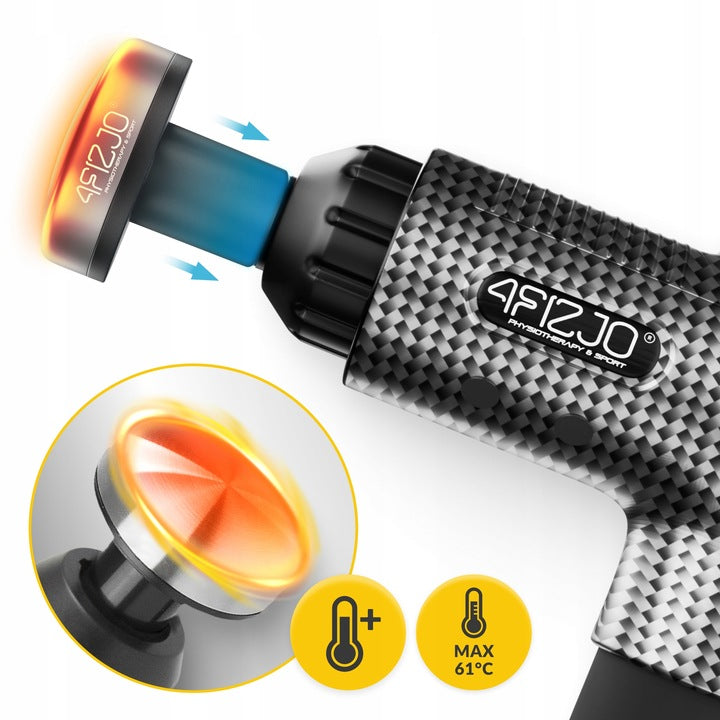 TIP HEATED HEATING HEAD FOR GUN UNIVERSAL MASSAGER Manufacturer code 61°C