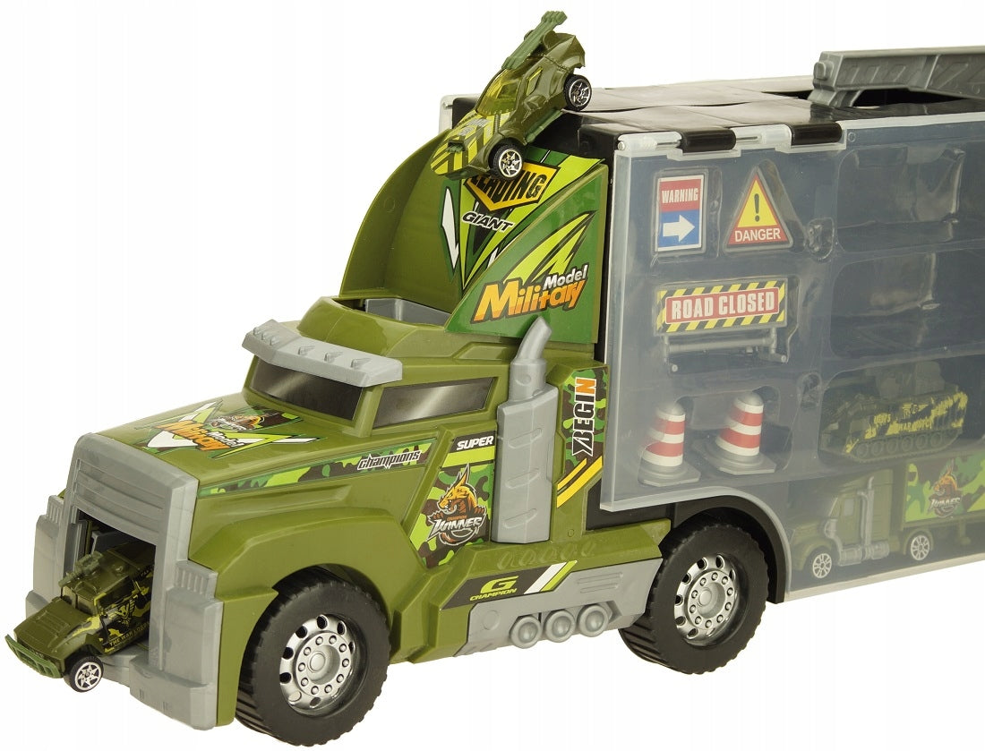 TIR CONTAINER LAUNCHER VEHICLES MILITARY METAL 0606 Color multicolor
