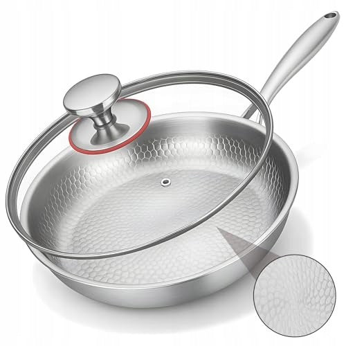 TITANIUM PAN WITH LID TITANIUM PAN WITH FORGED PATTERNS RESISTANT TO Packaging status original