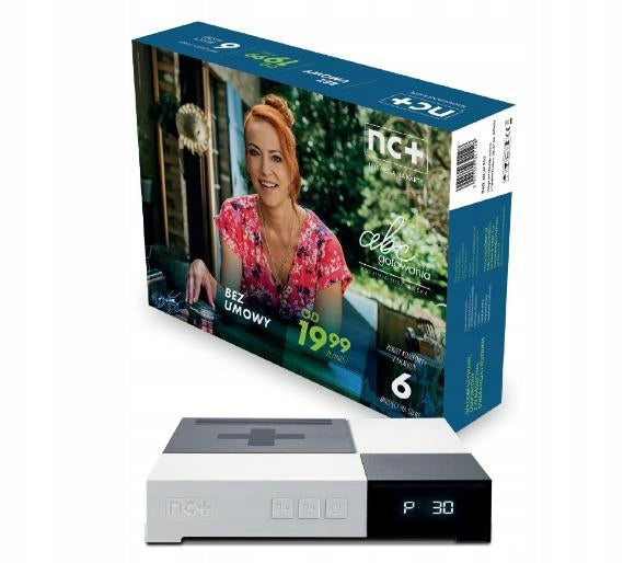 TNK NC+ satellite decoder for card WITHOUT CONTRACT Comfort+ Filmbox 6 months Packaging status original